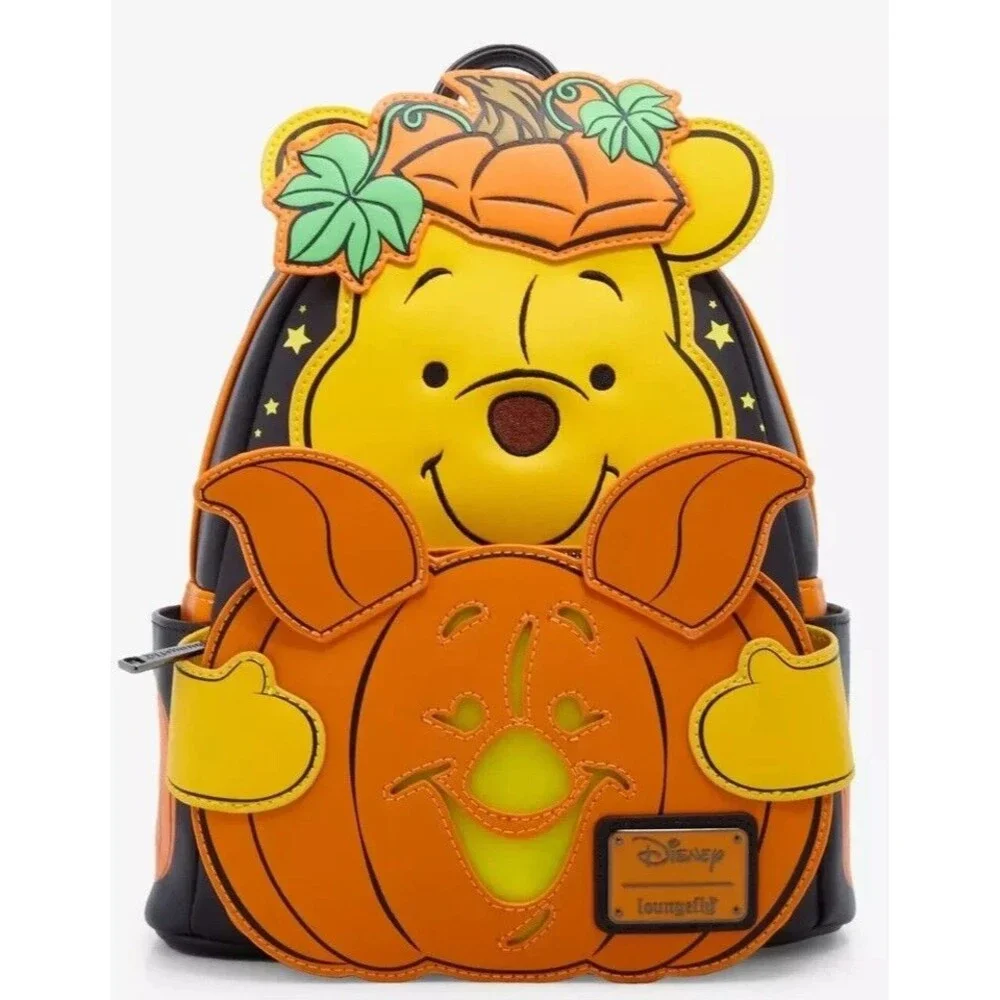 Loungefly Winnie the Pooh Glow-in-the-Dark Backpack NEW W Tags